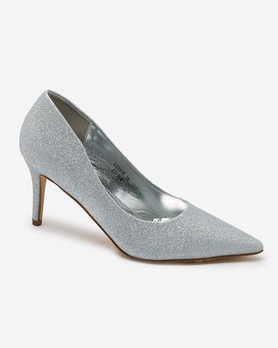 Royalfashion Pantofi stiletto de damă cu sclipici Matomliso