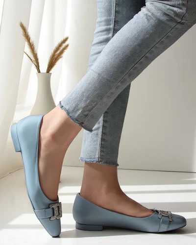 Balerini Royalfashion pentru femei cu fundiță Frelie