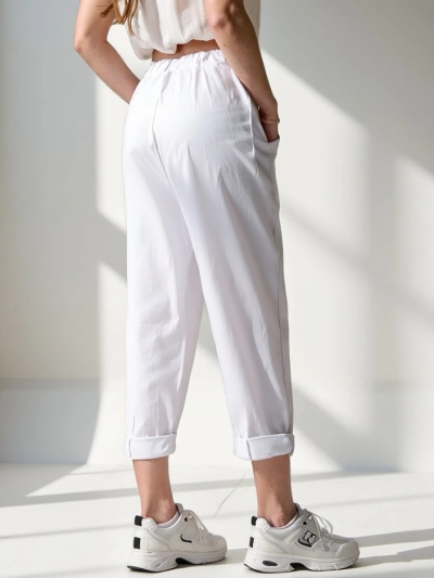 Pantaloni harem Royalfashion pentru femei din viscoză