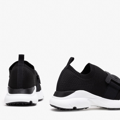 Pantofi sport slip-on dama negri Neristo - Incaltaminte