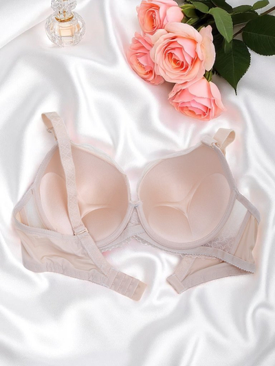 Royalfashion Sutien push-up cu dantelă pentru femei Coco Lift