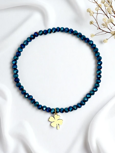 Royalfashion Brățară de damă cu pandantiv trifoi