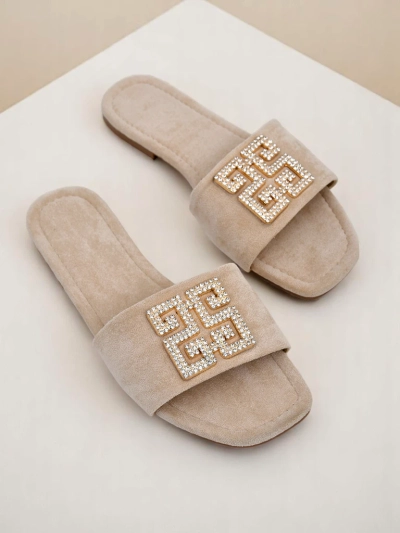 Royalfashion șlapi cu talpă joasă pentru femei Zamila