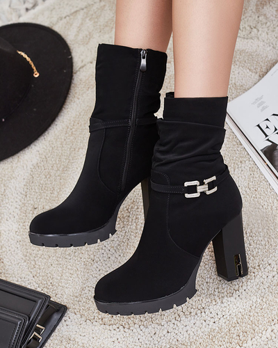 Royalfashion Cizme Stiletto decorate Teroleda pentru femei