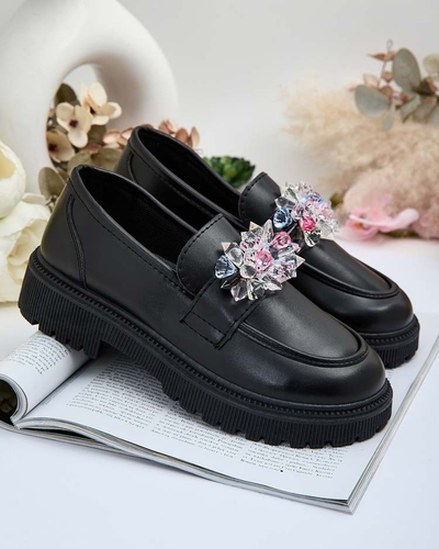 Royalfashion Mocasini de damă cu mărgele colorate Karonia