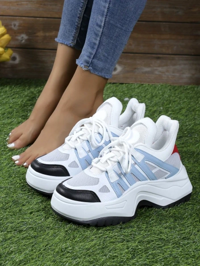 Pantofi sport Royalfashion pentru femei cu o talpă mai groasă Loness