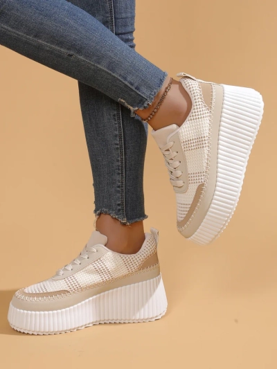 Royalfashion Pantofii sport cu platformă pentru femei Siserra