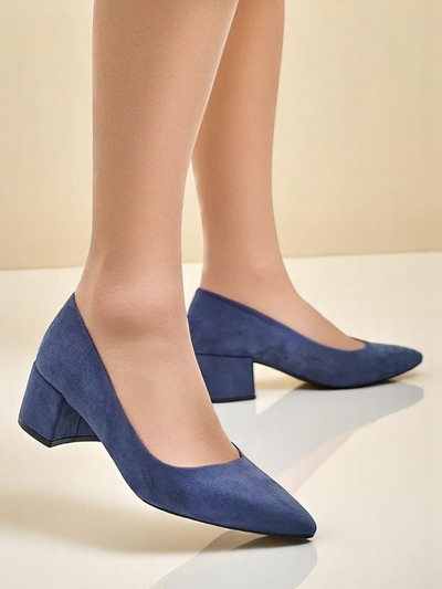 Royalfashion Pantofi cu toc mic pentru femei Bosanna