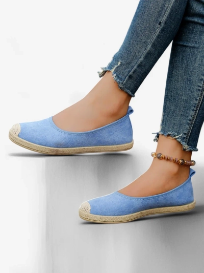 Espadrile ecologice din microfibră Royalfashion pentru femei Aroles