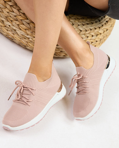 OUTLET Pantofi sport dama roz Ferroni - Incaltaminte