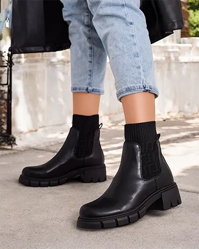 Bocanci de damă Royalfashion slip-on Domixo