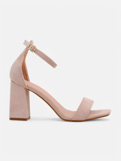 Sandale din ecosuede pentru femei Royalfashion Qwadrat