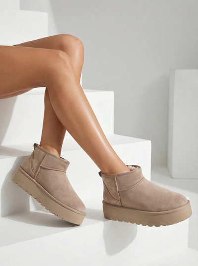 Royalfashion Cizme de zăpadă cu platformă a'la pentru femei Dagodo