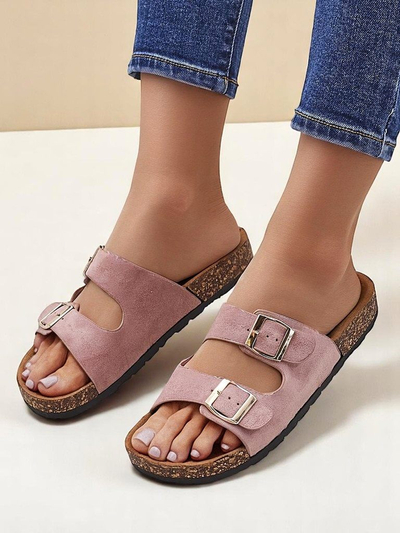 Sandale pentru femei Royalfashion cu catarame Foumy