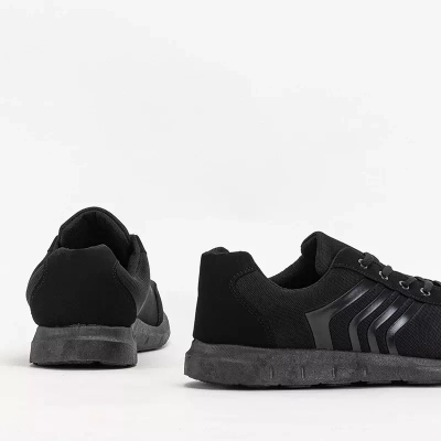 OUTLET Pantofi sport casual barbati Berniso negri - Incaltaminte