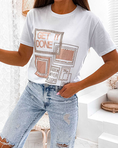 Royalfashion Tricou imprimat pentru femei