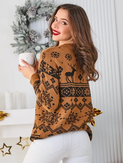 Royalfashion Pulover de Crăciun pentru femei