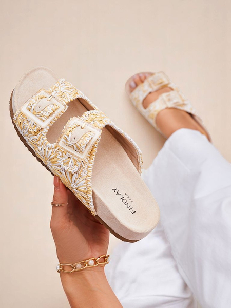 Royalfashion Sandale dama cu catarame Samorra