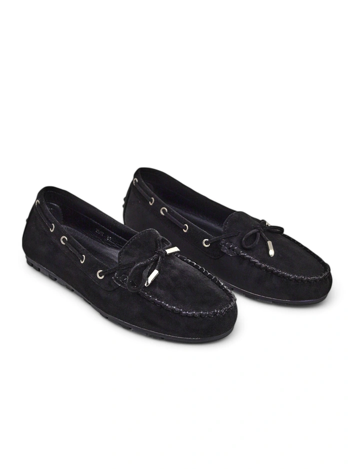 Mocasi din eco suede pentru femei Royalfashion Ziferte