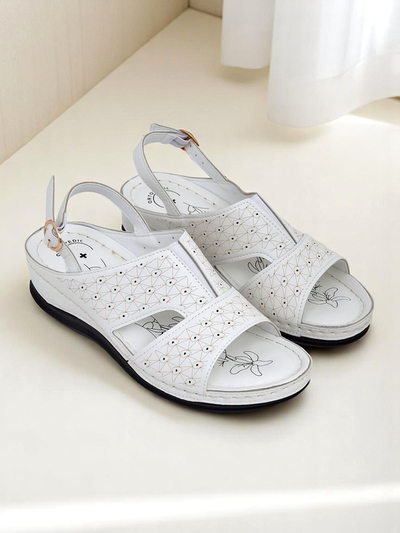 Royalfashion Sandale dama cu platformă joasă Comfort Chic