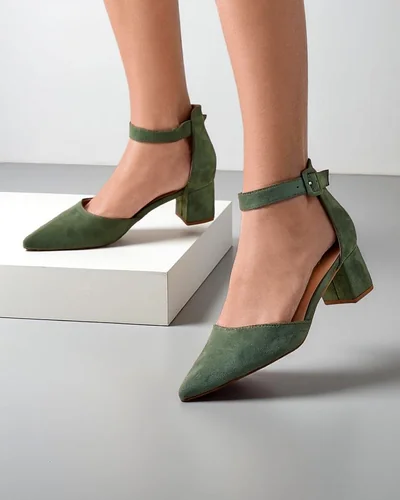 Royalfashion Pantofi cu toc jos pentru femei Celle