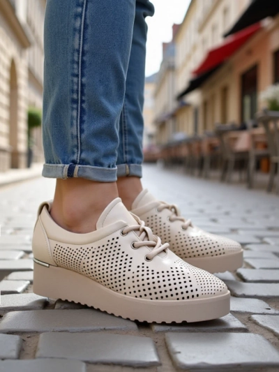 Royalfashion Muli perforate pentru femei Gofielle