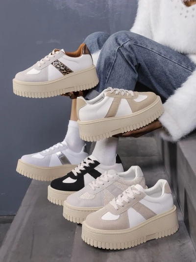 Royalfashion Sneakers Platform pentru Femei Venusoe