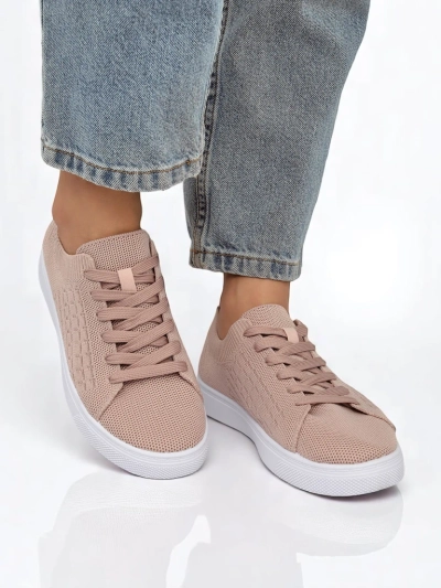 Sneakers de damă Royalfashion Calista Rosa - pantofi roz pentru primăvară și vară