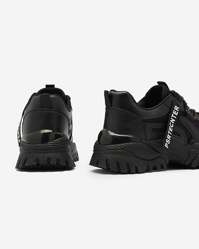 Pantofi sport de damă negri Evilpo- Footwear