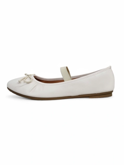 Royalfashion Balerini pentru femei cu fundiță și elastic Evsal