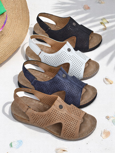 Royalfashion sandale decupate pentru femei Leminni