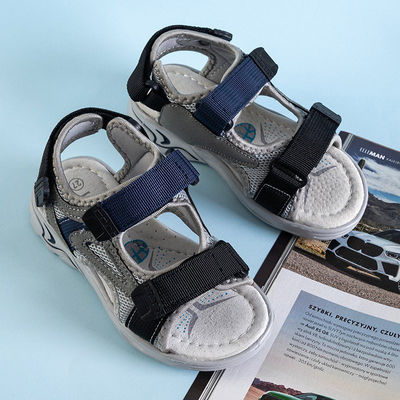 Sandale turbo velcro pentru băieți - pantofi
