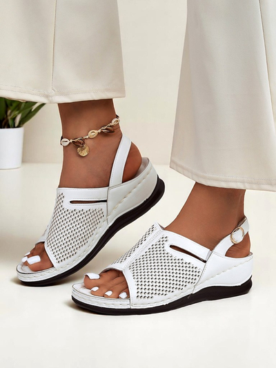 Royalfashion Sandalia di Dama ku Plataforma Abou Mira
