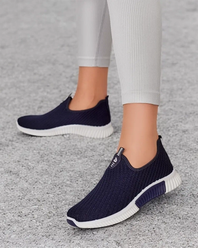 Pantofi sport slip-on dama bleumarin Palomena - Incaltaminte
