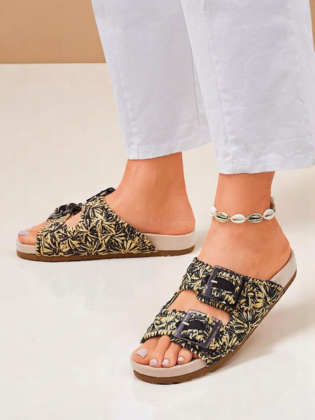 Royalfashion Sandale dama cu catarame Samorra