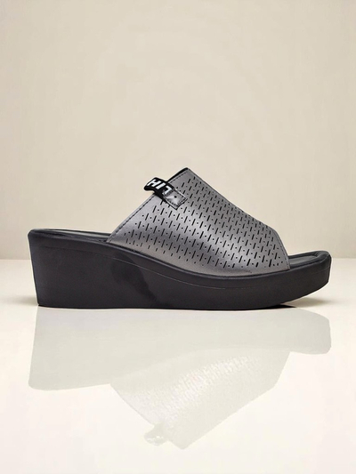 Royalfashion Klapki pou fanm sou talon Luna Wedge