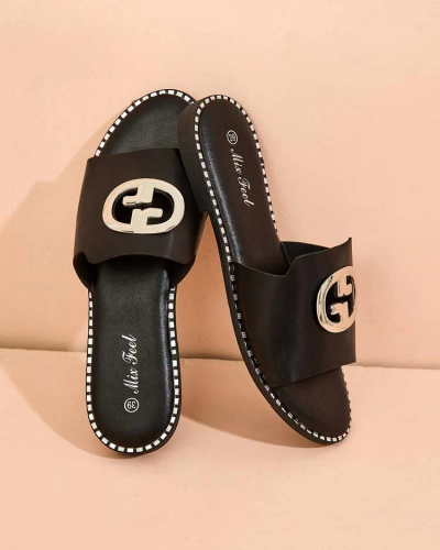 Royalfashion Flip-flops pentru femei cu talpă plată Fim