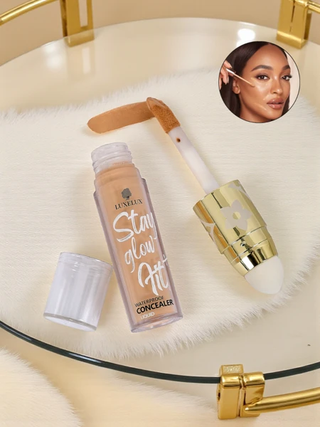 LUXELUX Aurelia Waterproof Concealer Stay Glow Hit 10ml, żeby mieć gładką cerę