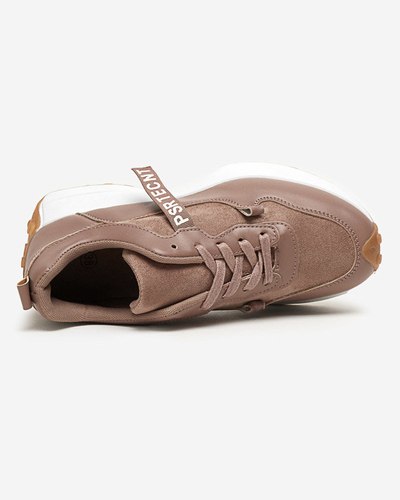 OUTLET Pantofi sport maro dama Arika - Incaltaminte