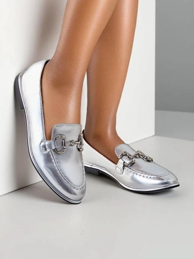 Mocasi de femei Royalfashion Metalla