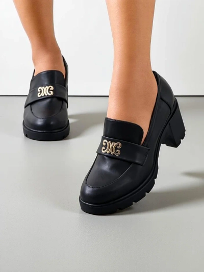 Mocasi cu toc pentru femei Royalfashion Blascos
