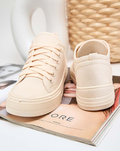 Royalfashion Adidași clasici cu șireturi pentru femei Seleas