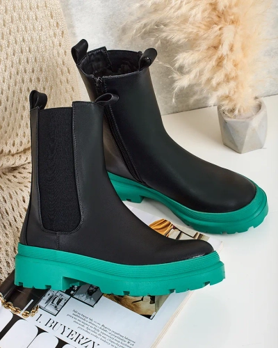 Royalfashion Eko cizme de damă din piele Ereste