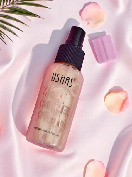 Spray iluminator pentru față și corp cu sclipici Glow Shimmer Spray Galaxy Princess