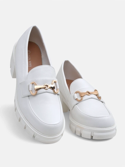 Mocasi de damă Royalfashion cu toc mic Tollere