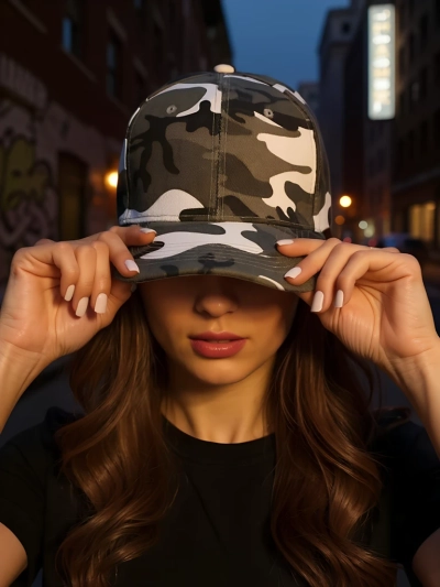 Royalfashion CamoFlex șapcă de baseball camuflaj