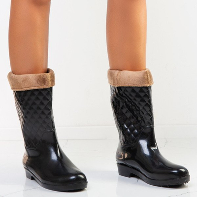 Cizme înalte negre cu izolație Hippo - Încălțăminte