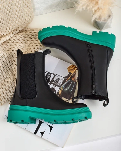 Royalfashion Eko cizme de damă din piele Ereste