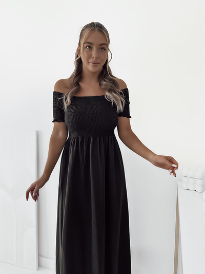 Royalfashion Rochie midi de damă a'la hiszpanka