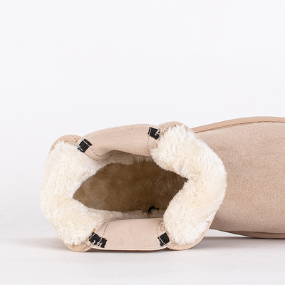 Cizme de zăpadă damă bej Gavi - Încălțăminte